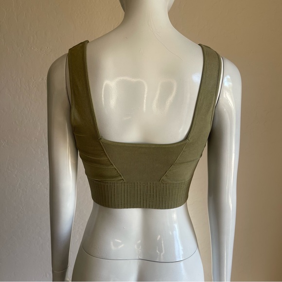 NWOT Free People square neck crop top - Picture 4 of 6